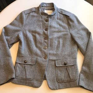 Banana Republic blazer in gray wool